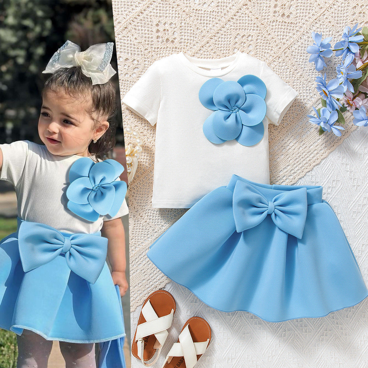 Blue Blossom Set