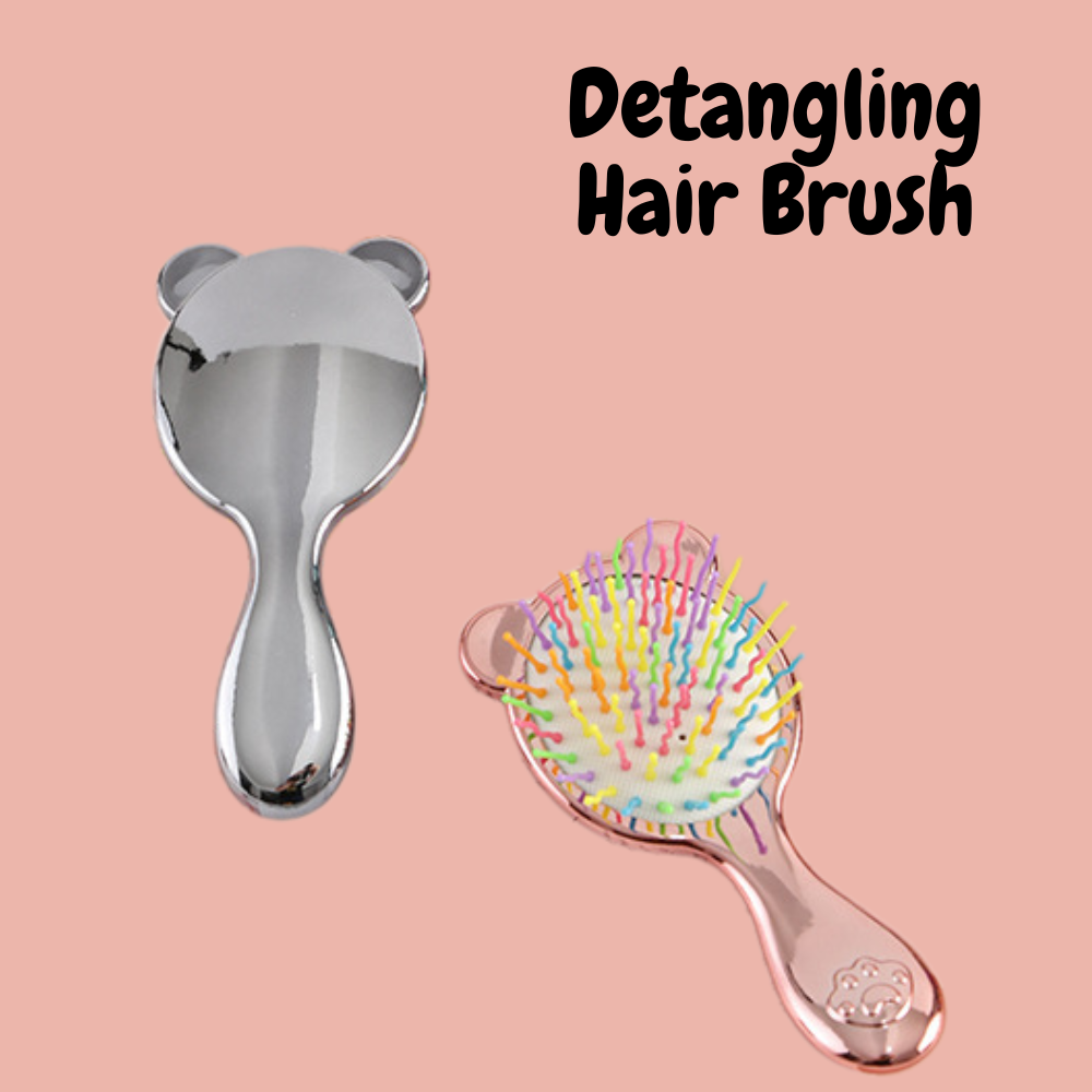 Detangling Hair Brush - Bronze - Twisty Locks - Kids and Women Hair Accessories, Fashion Clothing and Jewellery India