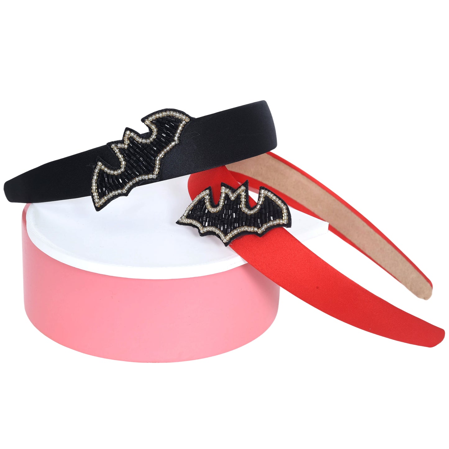 Bat Motif Black Hairband - Twisty Locks - Kids and Women Hair Accessories, Fashion Clothing and Jewellery India