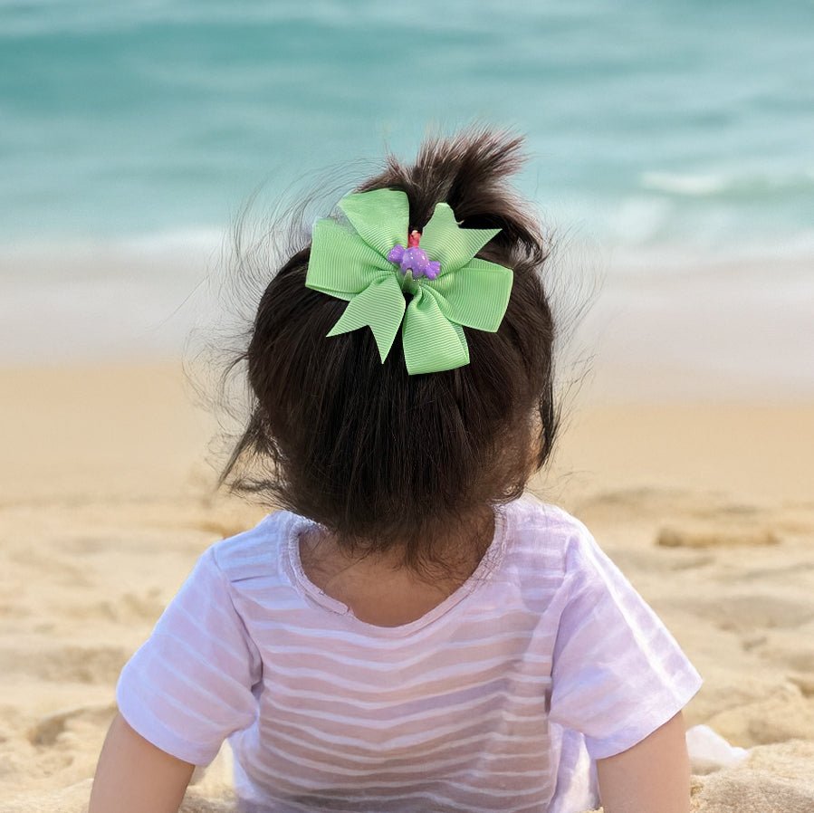 Candy Charms Bow Set – Blue, Green & Lavender Set of 3 - Twisty Locks - Kids and Women Hair Accessories, Fashion Clothing and Jewellery India