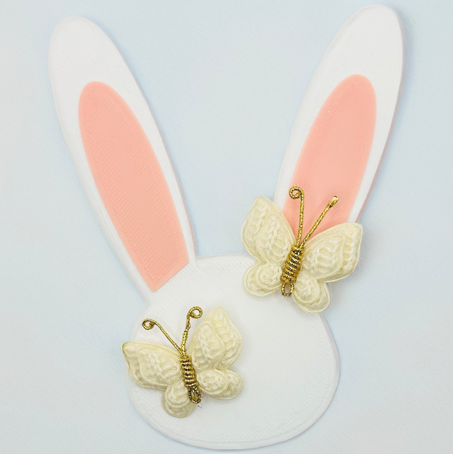 Crochet Butterfly Clips - White Set of 2 - Twisty Locks - Kids and Women Hair Accessories, Fashion Clothing and Jewellery India