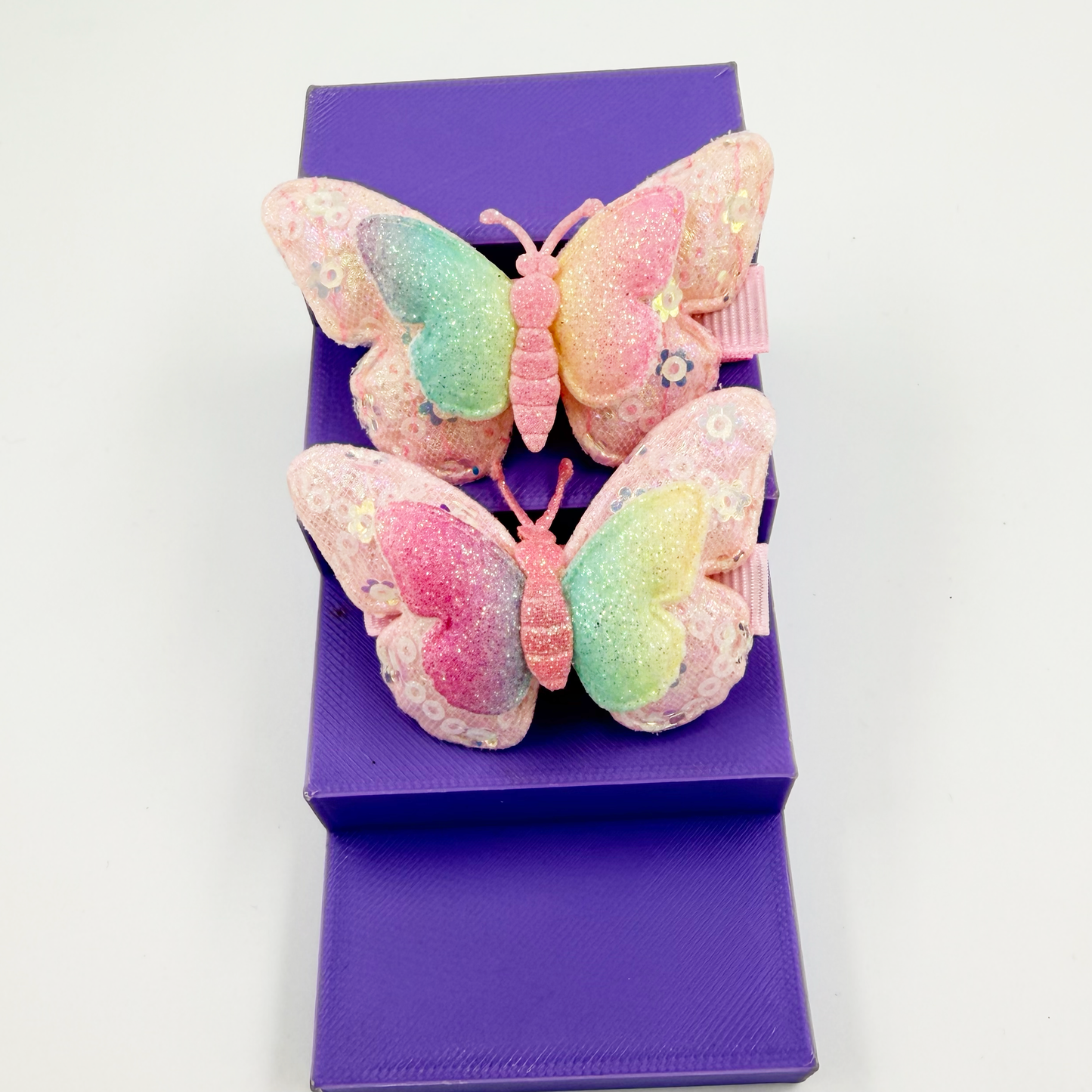Cute Butterfly Hair Clips detail – butterfly design close-up by Twisty Locks