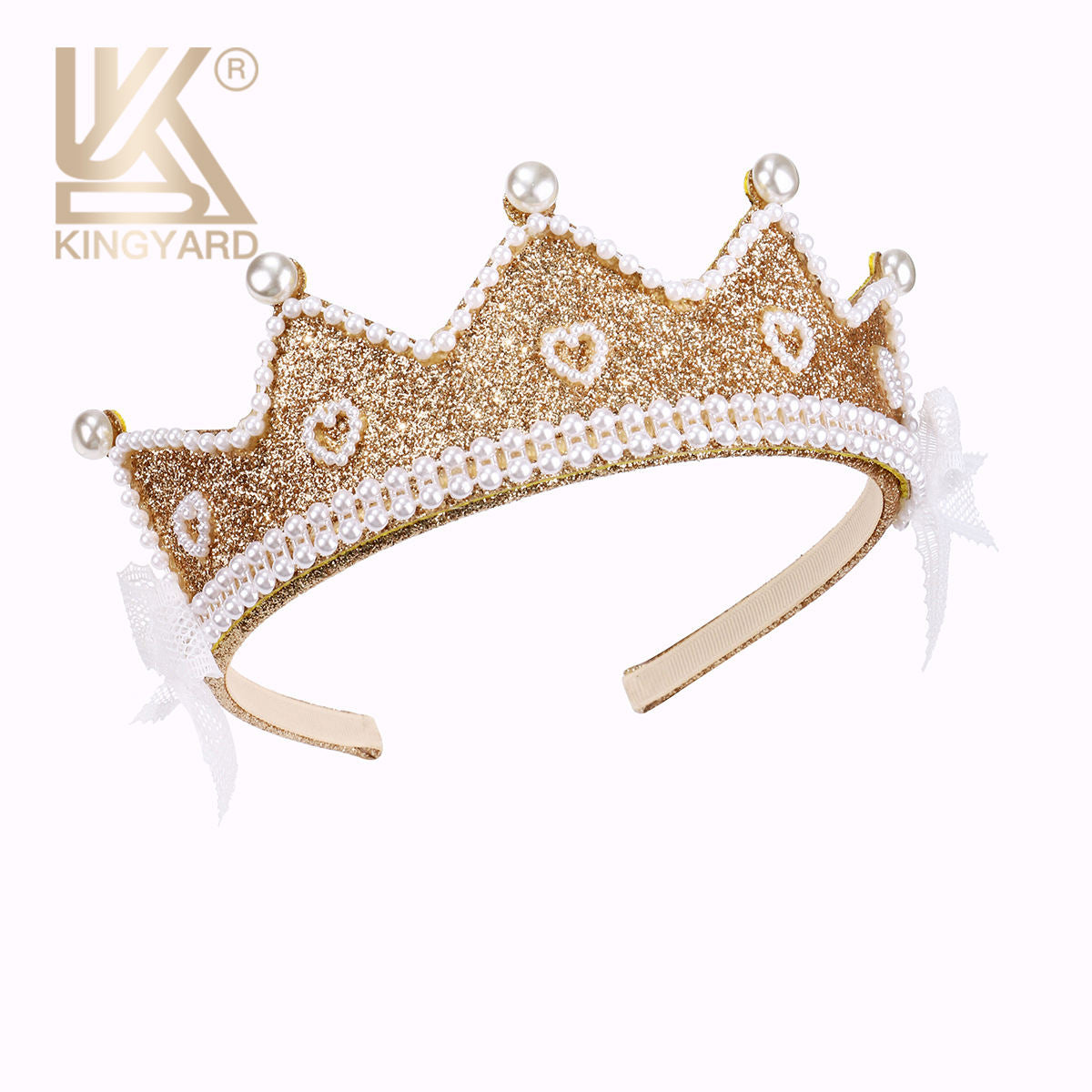 Golden Birthday Tiara Hairband packaging – gift-ready party accessories by Twisty Locks
