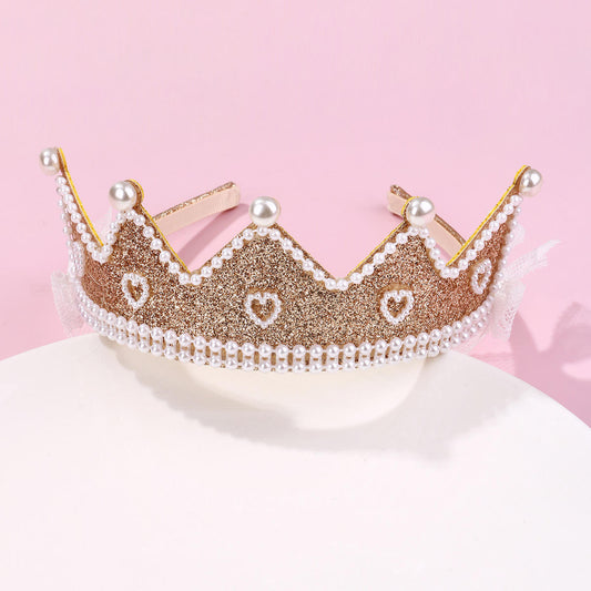 Golden Birthday Tiara Hairband - Twisty Locks - Kids and Women Hair Accessories, Fashion Clothing and Jewellery India