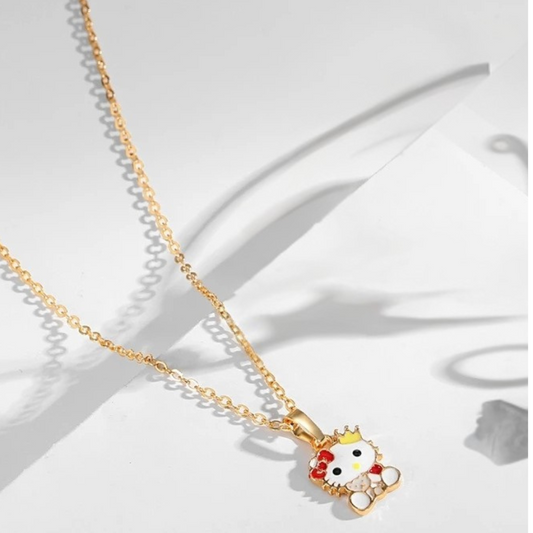 Kitty Jewellery Set- Crown - Twisty Locks - Kids and Women Hair Accessories, Fashion Clothing and Jewellery India