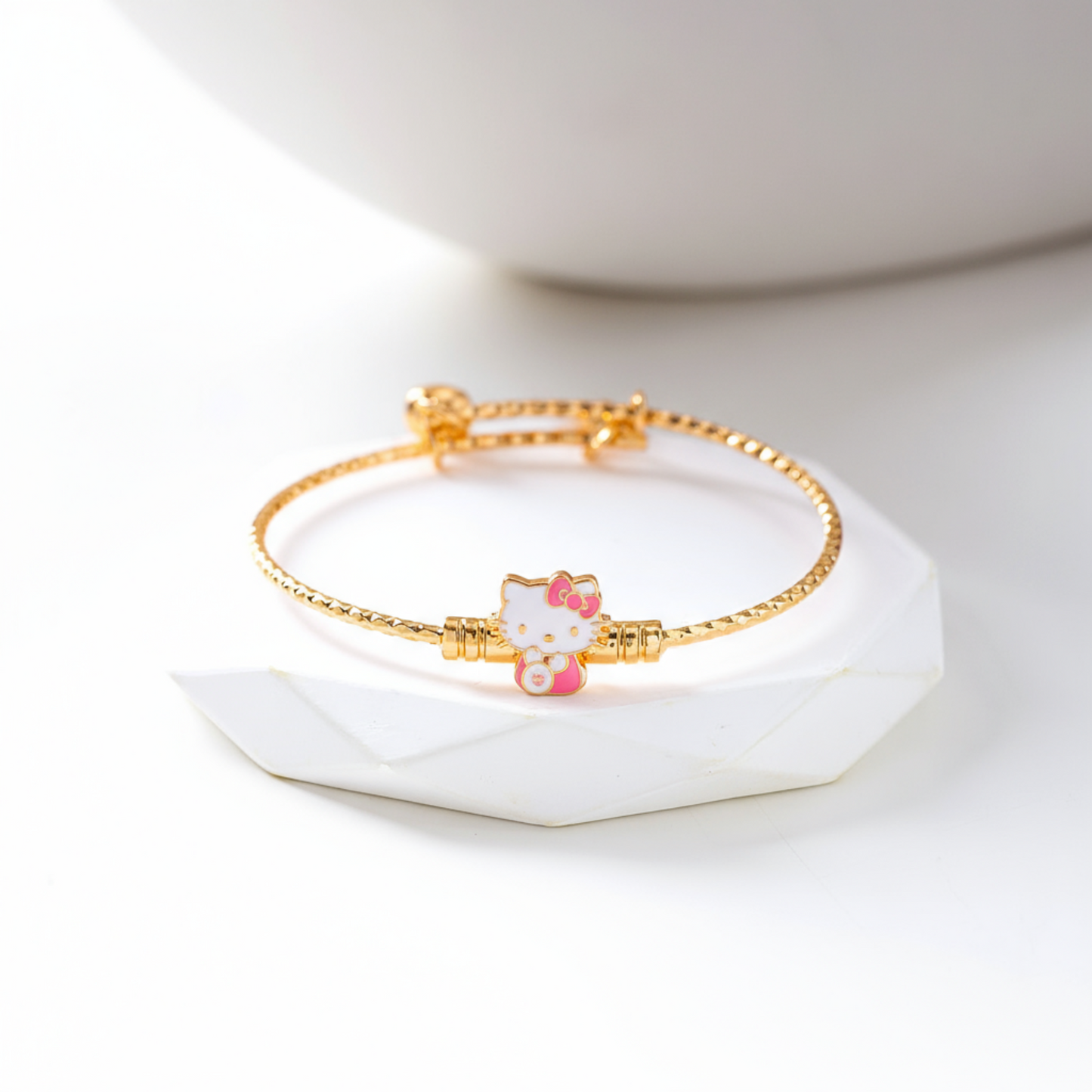 Kitty Jewellery Set- Pink - Twisty Locks - Kids and Women Hair Accessories, Fashion Clothing and Jewellery India