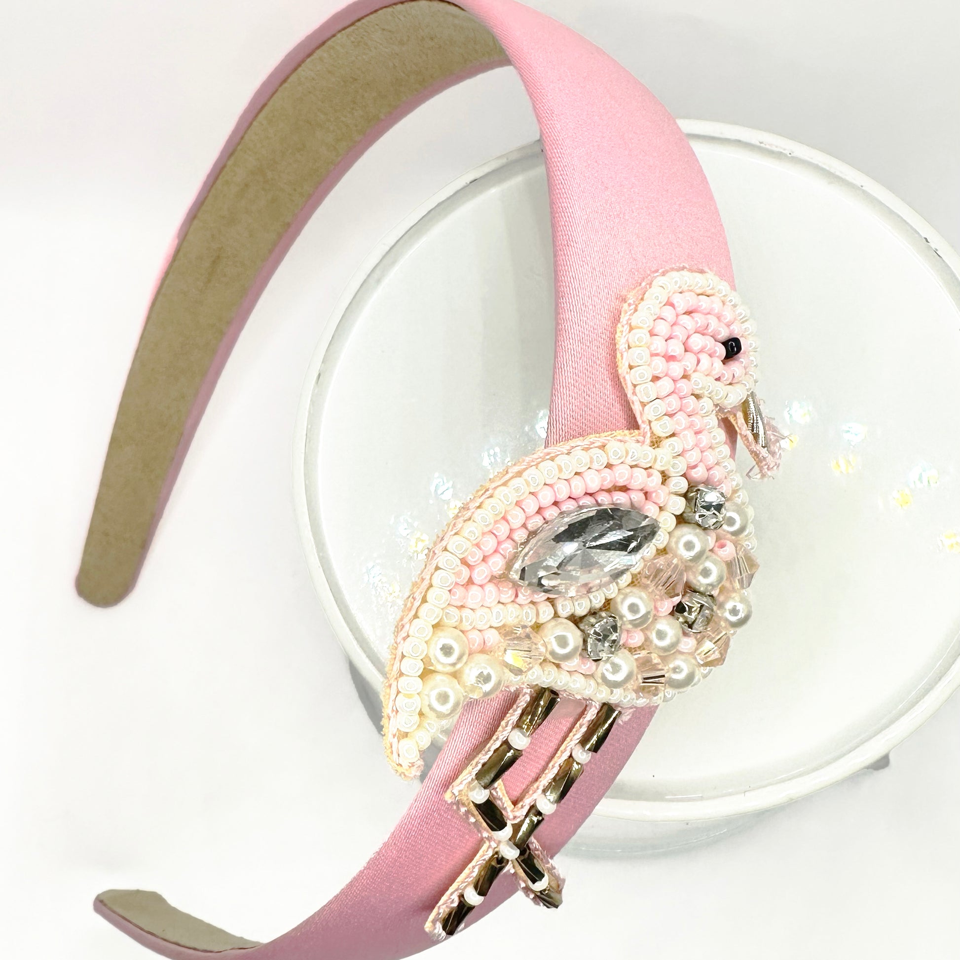 Pink Flamingo Hairband - Twisty Locks  - Kids and Women Hair Accessories, Fashion Clothing and Jewellery India
