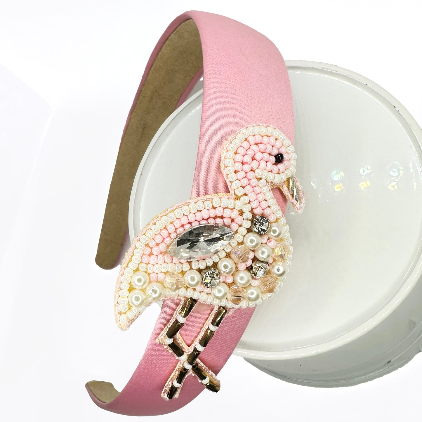Pink Flamingo Hairband - Twisty Locks - Kids Hair Accessories India