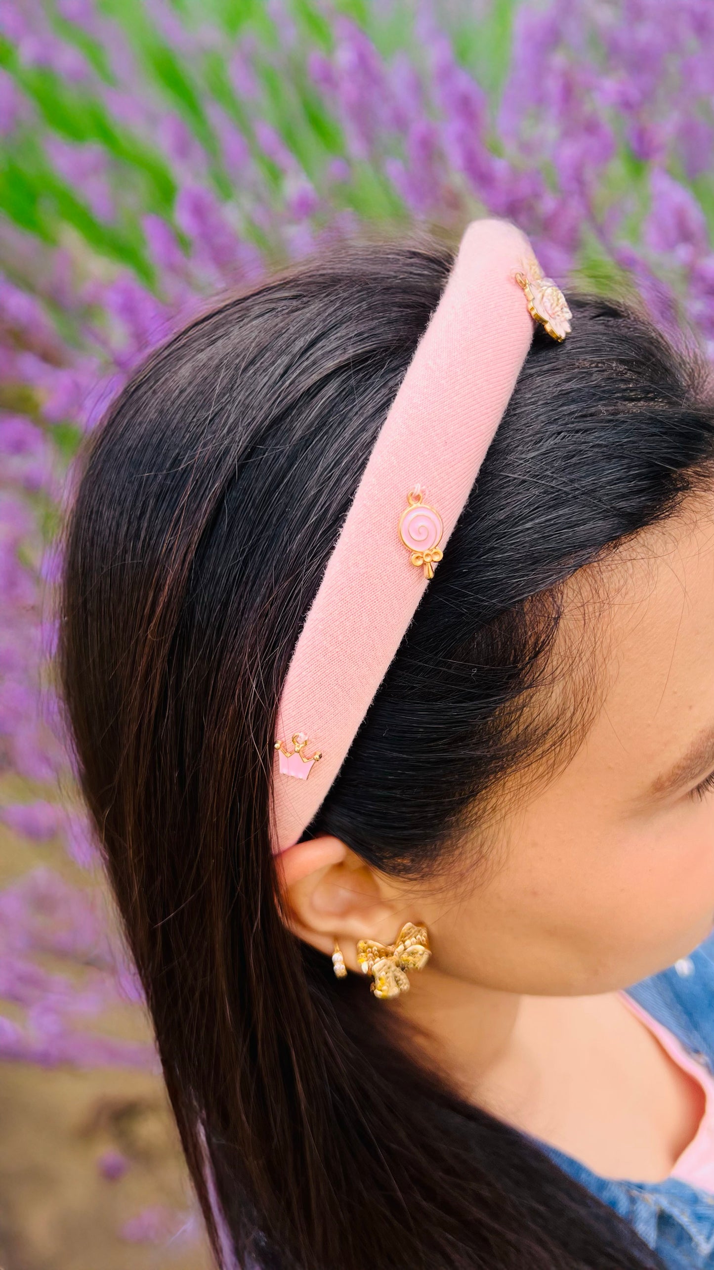 Playful Charm Puff Hairband - Twisty Locks - Kids Hair Accessories India