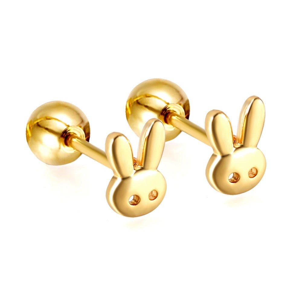 Twisty Locks | Buy Cute & Glittery Rabbits 18K Gold Plated