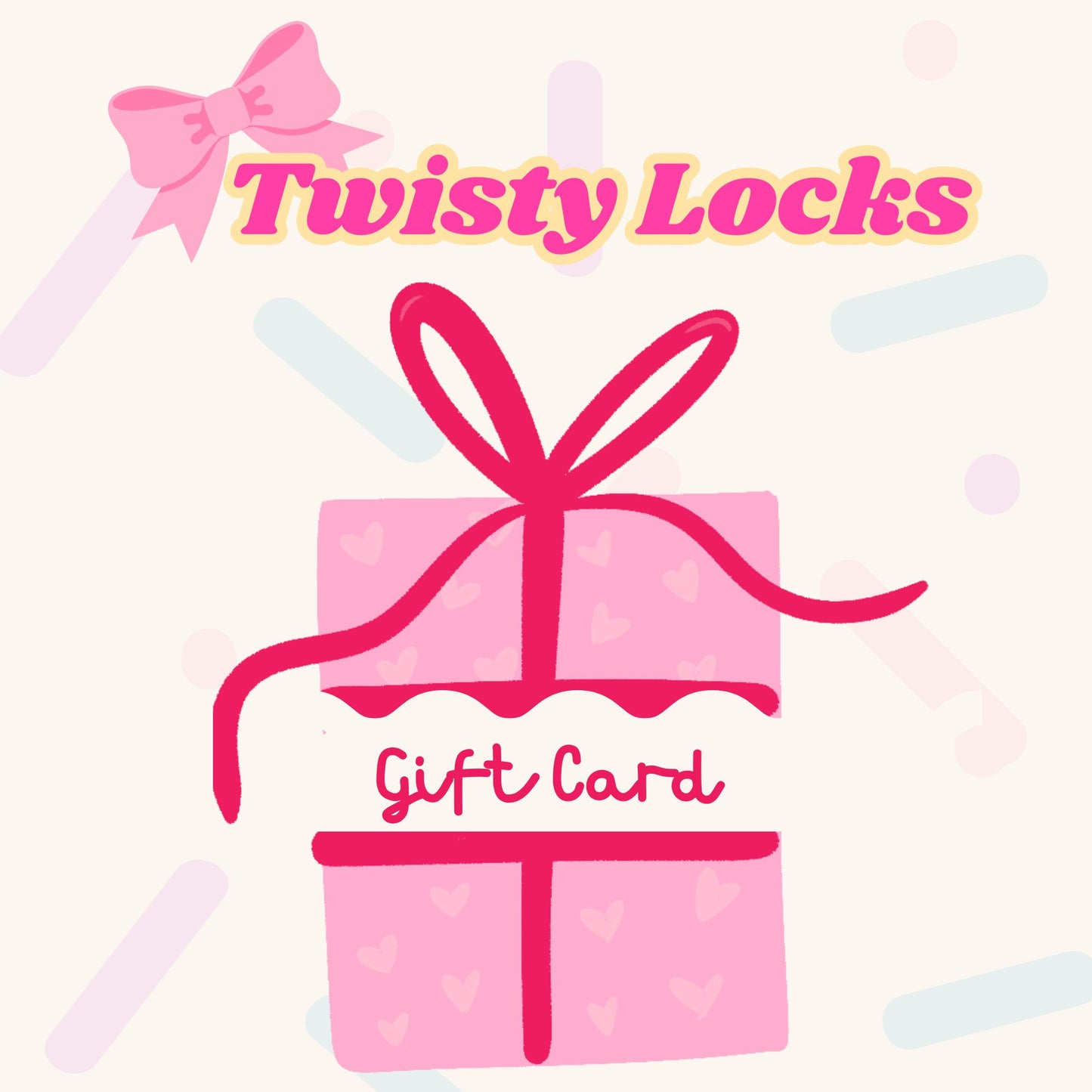 Twisty Locks Gift Card - Twisty Locks - Kids and Women Hair Accessories, Fashion Clothing and Jewellery India