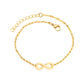 Gold Infinity 18K Gold Plated Children's Bracelet