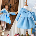 Sky Bow Birthday Dress