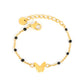 Gold Butterfly Nazariya 18K Gold Plated Children's Bracelet