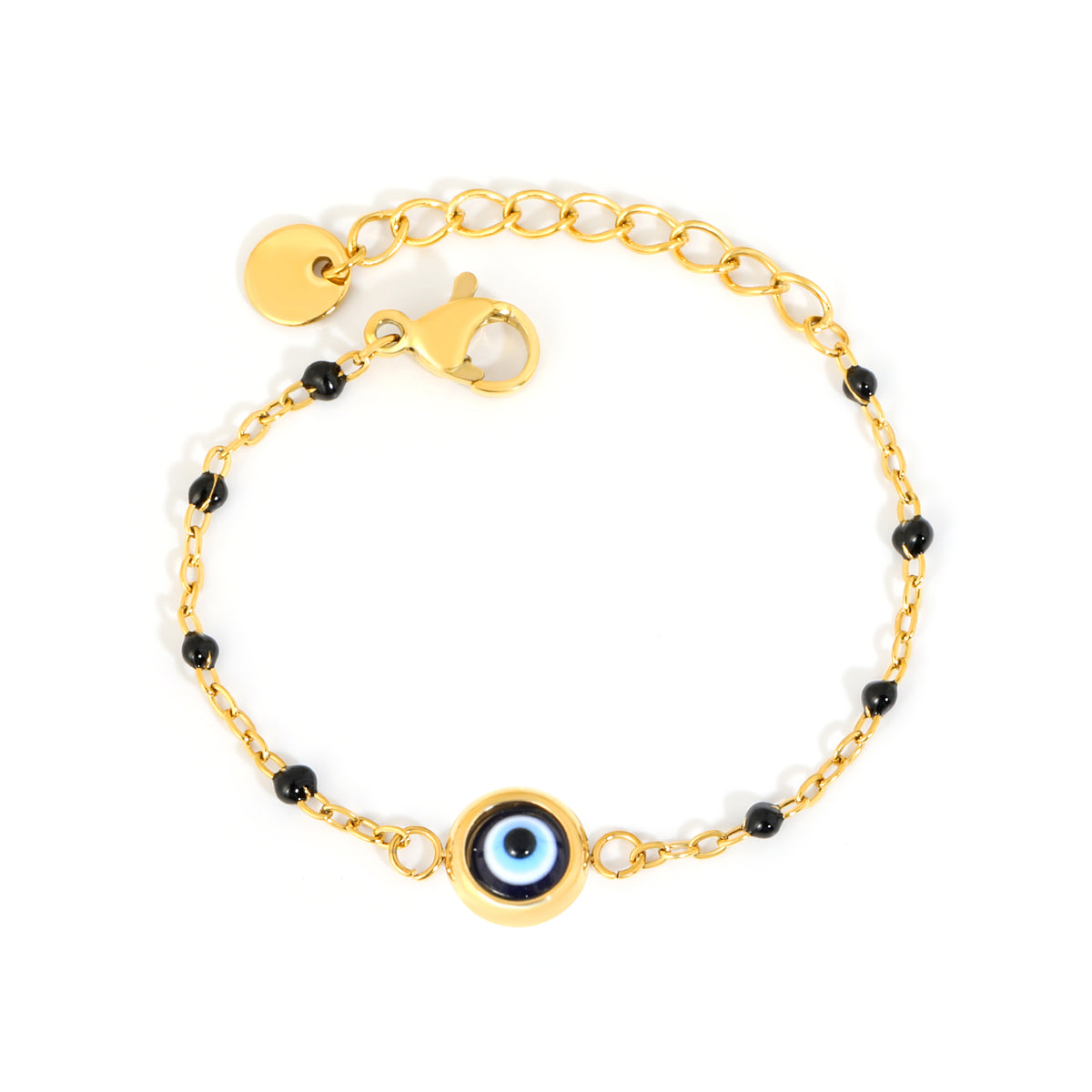 Evil Eye Nazariya 18K Gold Plated Children's Bracelet