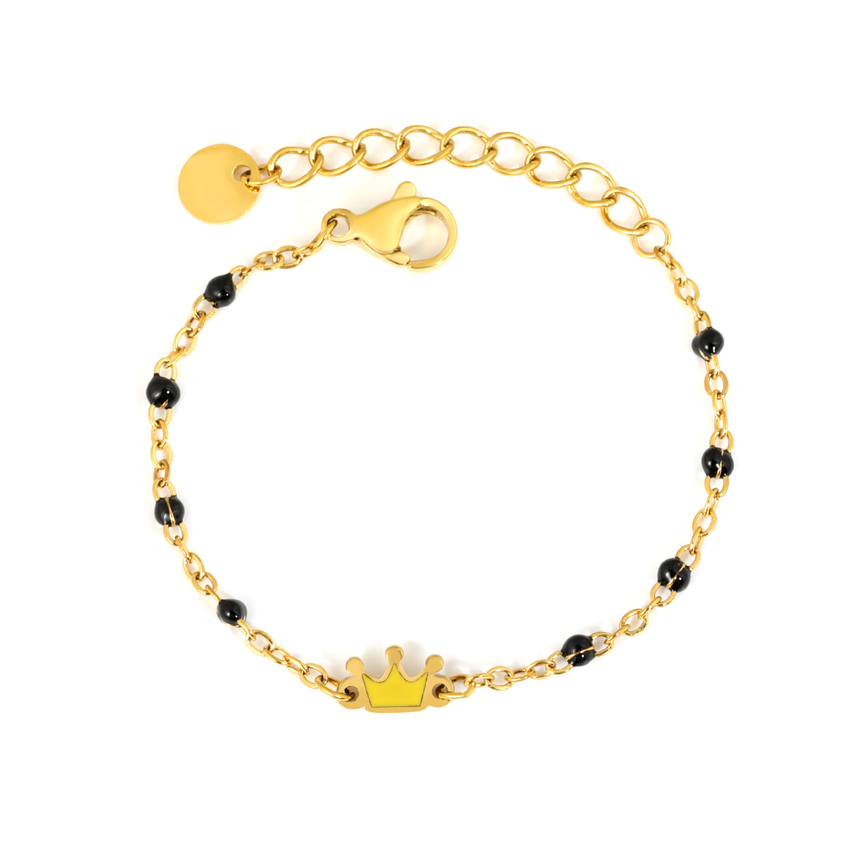 Yellow Crown Nazariya 18K Gold Plated Children's Bracelet