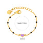 Lavender Heart Nazariya 18K Gold Plated Children's Bracelet