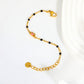 Pink Crown Nazariya 18K Gold Plated Children's Bracelet