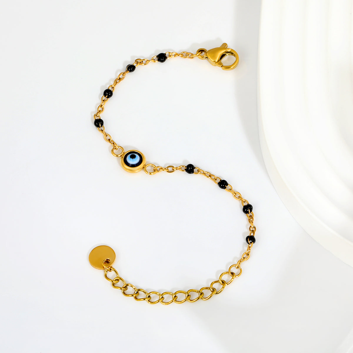 Evil Eye Nazariya 18K Gold Plated Children's Bracelet