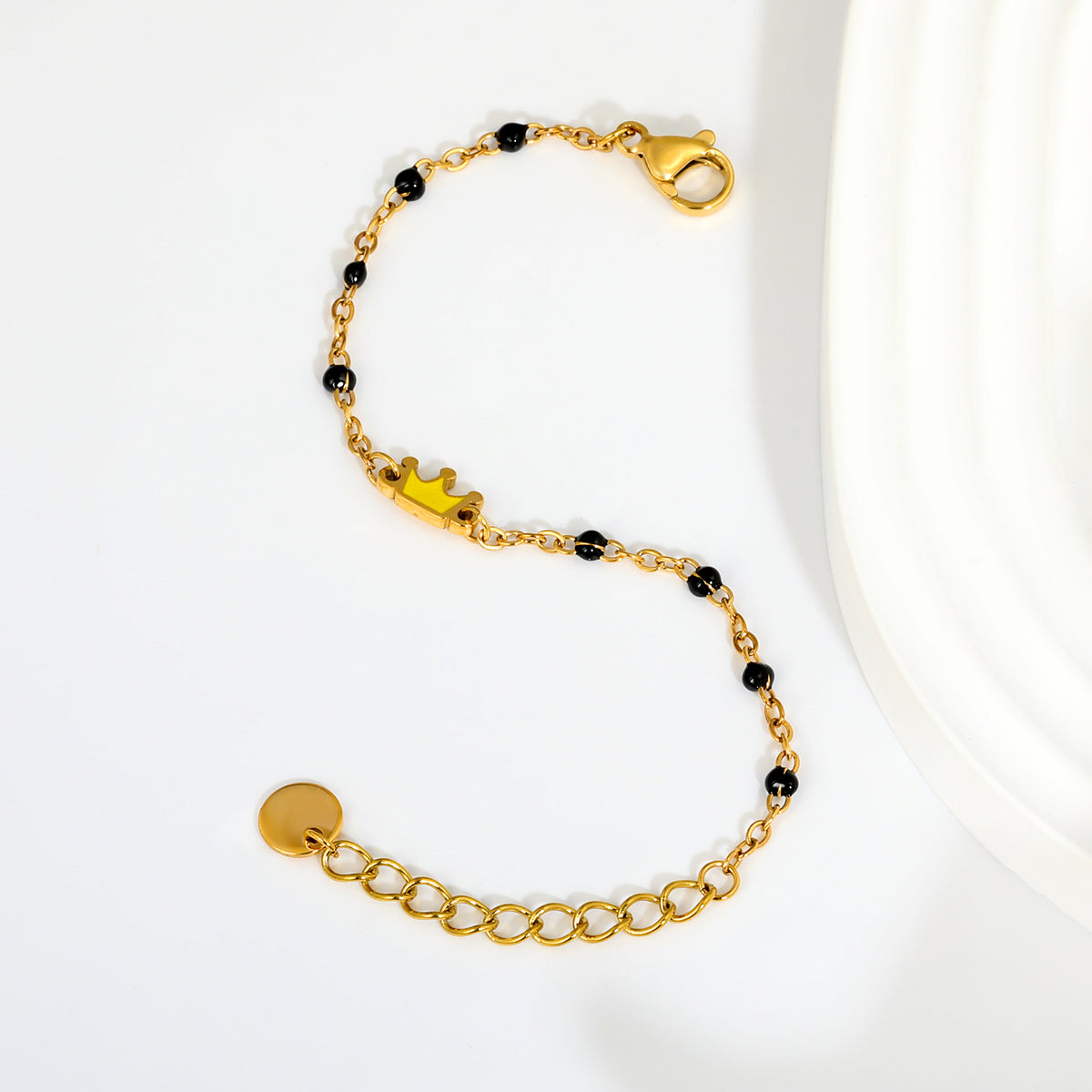 Yellow Crown Nazariya 18K Gold Plated Children's Bracelet