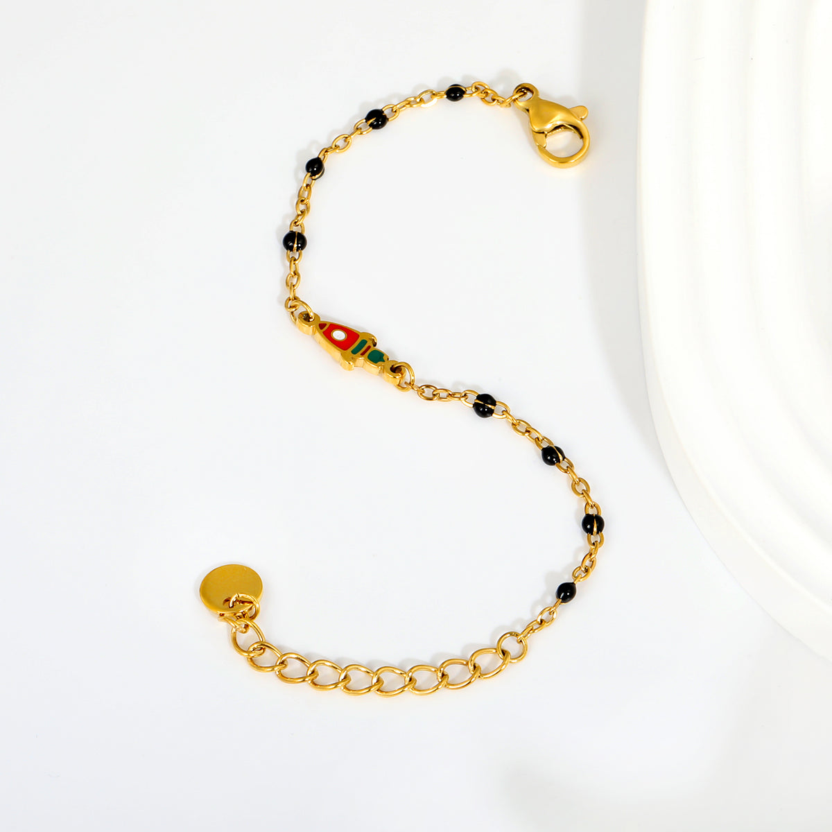 Rocket Nazariya 18K Gold Plated Children's Bracelet