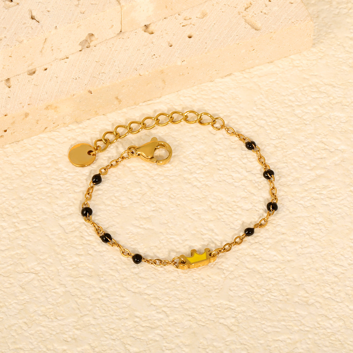 Yellow Crown Nazariya 18K Gold Plated Children's Bracelet