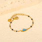 Blue Car Nazariya 18K Gold Plated Children's Bracelet