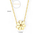 Gold Daisy 18K Gold Plated Children's Necklace