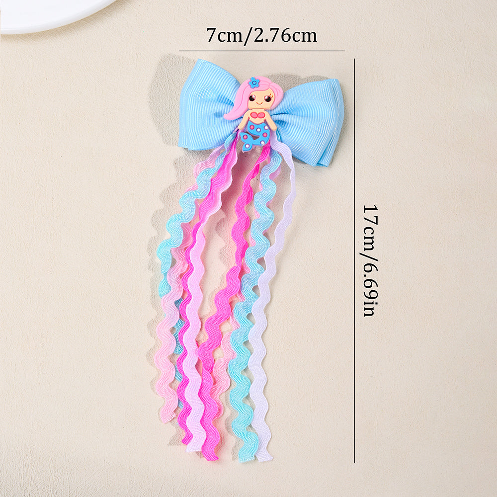 Mermaid Magic Hair Bow Set of 2