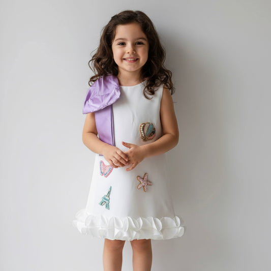 Sea Sparkle Dress - Twisty Locks  - Kids and Women Hair Accessories, Fashion Clothing and Jewellery India