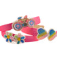 Bicycle Satin Hairband - Twisty Locks  - Kids Hair Accessories India