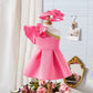Blush Blossom Dress - Twisty Locks  - Kids and Women Hair Accessories, Fashion Clothing and Jewellery India