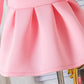 Blush Bow Birthday Dress - Twisty Locks  - Kids and Women Hair Accessories, Fashion Clothing and Jewellery India