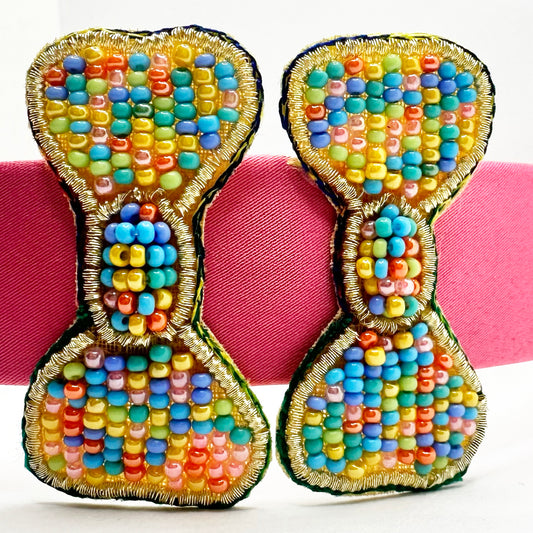 Bows Multicolor Hairband - Twisty Locks  - Kids Hair Accessories India