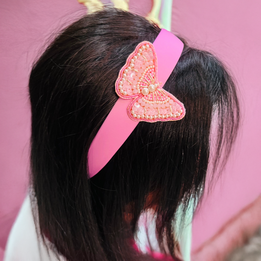 Butterfly Hairband - Twisty Locks  - Kids Hair Accessories India