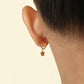 Butterfly Hoops 18K Gold Plated Children's Earrings - Twisty Locks  - Kids and Women Hair Accessories, Fashion Clothing and Jewellery India