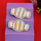 Candy Embroidered Hair Clips Set - Twisty Locks  - Kids and Women Hair Accessories, Fashion Clothing and Jewellery India
