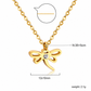 Sparkle Butterfly 18K Gold Plated Children's Necklace