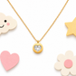 Heart Solitaire 18K gold necklace for kids – timeless heart gift by Twisty Locks