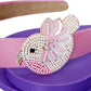 Chidiya Rani Pink Hairband - Twisty Locks  - Kids and Women Hair Accessories, Fashion Clothing and Jewellery India