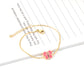Coral Butterfly 18K Gold Plated Children's Bracelet - Twisty Locks  - Kids and Women Hair Accessories, Fashion Clothing and Jewellery India