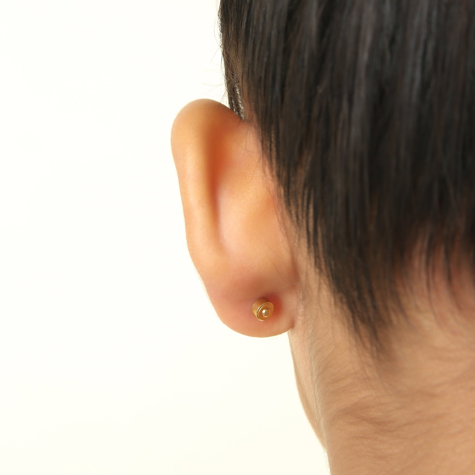 Cute Star 18K Gold Plated Children's Earrings - Twisty Locks  - Kids and Women Hair Accessories, Fashion Clothing and Jewellery India