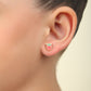 Cute Strawberry 18K Gold Plated Children's Earrings - Twisty Locks  - Kids and Women Hair Accessories, Fashion Clothing and Jewellery India