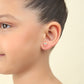 Cute Strawberry 18K Gold Plated Children's Earrings - Twisty Locks  - Kids and Women Hair Accessories, Fashion Clothing and Jewellery India