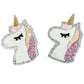 Cute Unicorns Clips - Set of 2 - Twisty Locks  - Kids and Women Hair Accessories, Fashion Clothing and Jewellery India