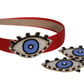 Evil Eye Embroidered Hair Clips Set - Twisty Locks  - Kids and Women Hair Accessories, Fashion Clothing and Jewellery India