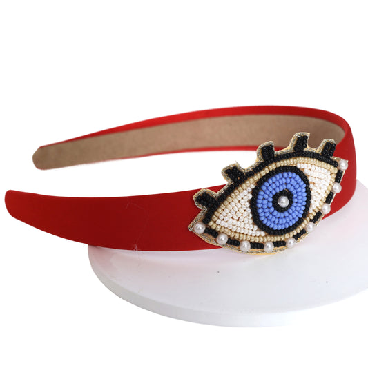 Evil Eye Hairband - Twisty Locks  - Kids Hair Accessories India