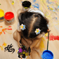 Floral Embroidered Hair Clip - Twisty Locks  - Kids Hair Accessories India