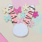 Glitter Butterfly Tic Tac Snap Pins - Set of 4 - Twisty Locks  - Kids and Women Hair Accessories, Fashion Clothing and Jewellery India