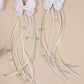 Glitter Pearl Tail Butterflies Set of 2 - Twisty Locks  - Kids and Women Hair Accessories, Fashion Clothing and Jewellery India